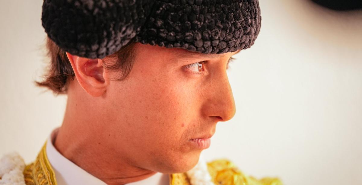 El torero Andrés Roca Rey antes de hacer el paseíllo este verano.