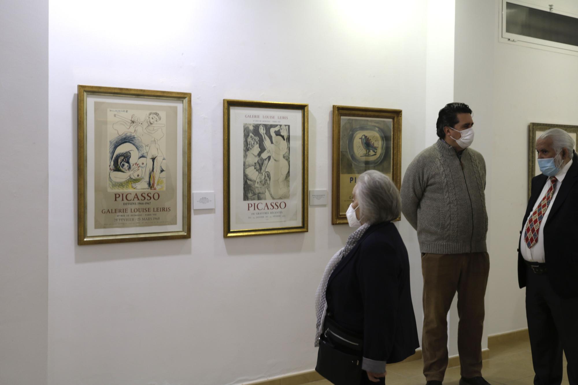 Las imágenes de la exposición 'Carteles de Picasso' en la sala Manuel Barbadillo