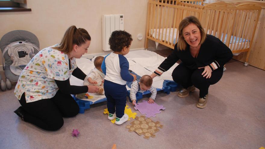 Inauguración de la escuelina de Vibañu (Llanes)