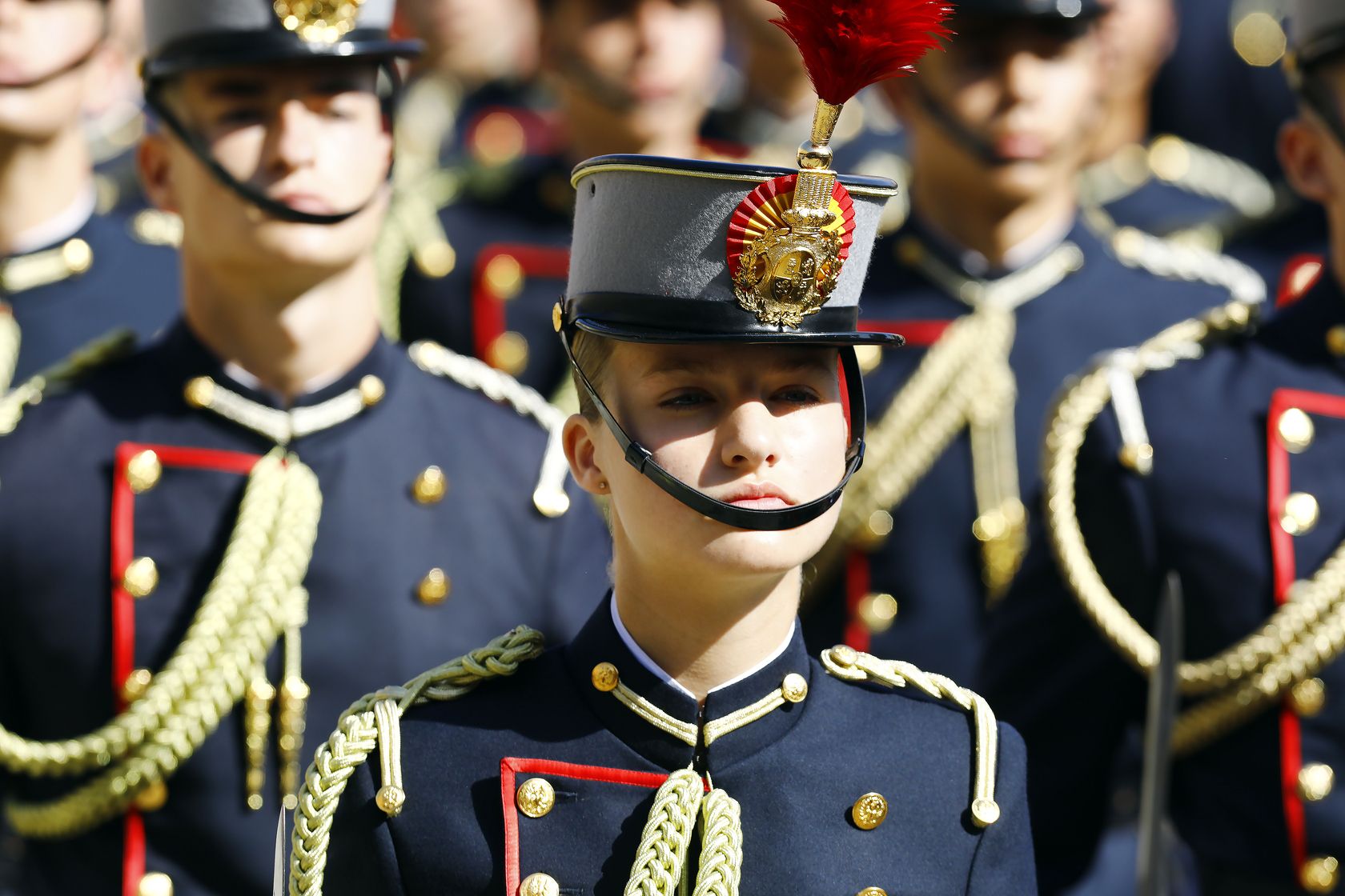 En imágenes | Así ha sido el paso de la Infanta Leonor por Zaragoza