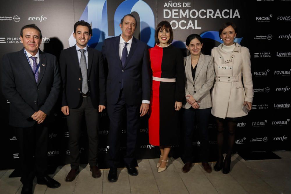 Gala de los 40 años de democracia local en Levante-EMV