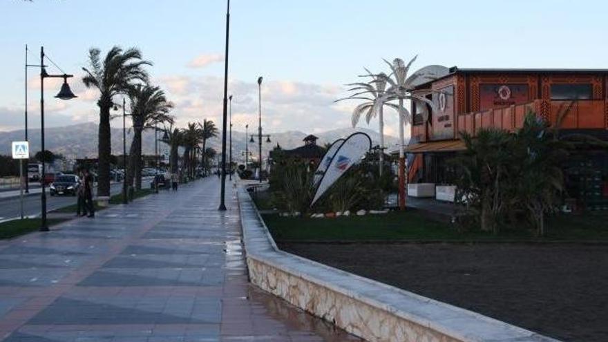 Imagen de un chiringuito de copas en Torremolinos.