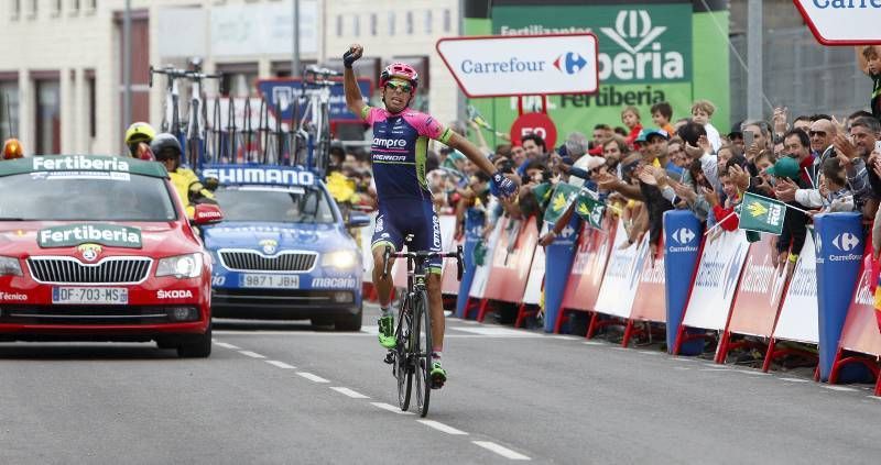 La vuelta pisa fuerte Aragón