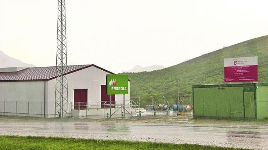 La subestación eléctrica de Las Pedrosas, en San Isidro.