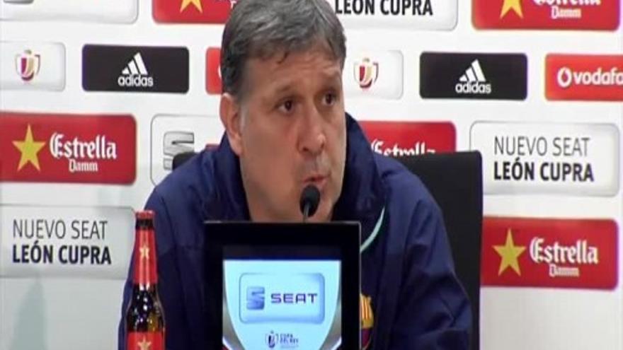 Martino: “Es una final y hay que ganarla”