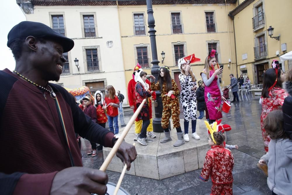 Celebración Año Nuevo chino en Avilés