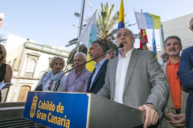 BANDERA CANARIA CABILDO DE GRAN CANARIA