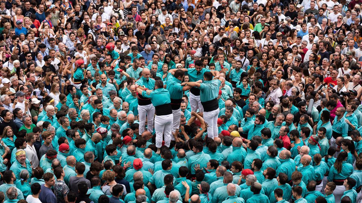 Diada històrica castellera Mercè 2025