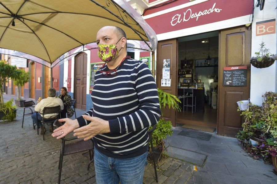 Así afrontan la alerta 3 los restaurantes y terrazas de Santa Brígida