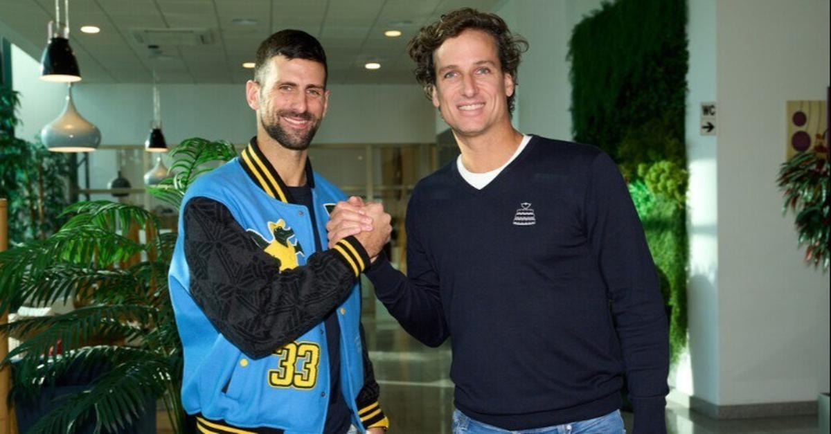 Novak Djokovic y Feliciano López Novak Djokovic y Feliciano López
