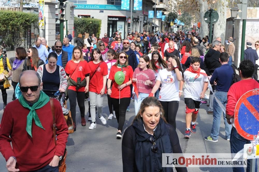 Marcha solidaria de Jesús-María por Haití