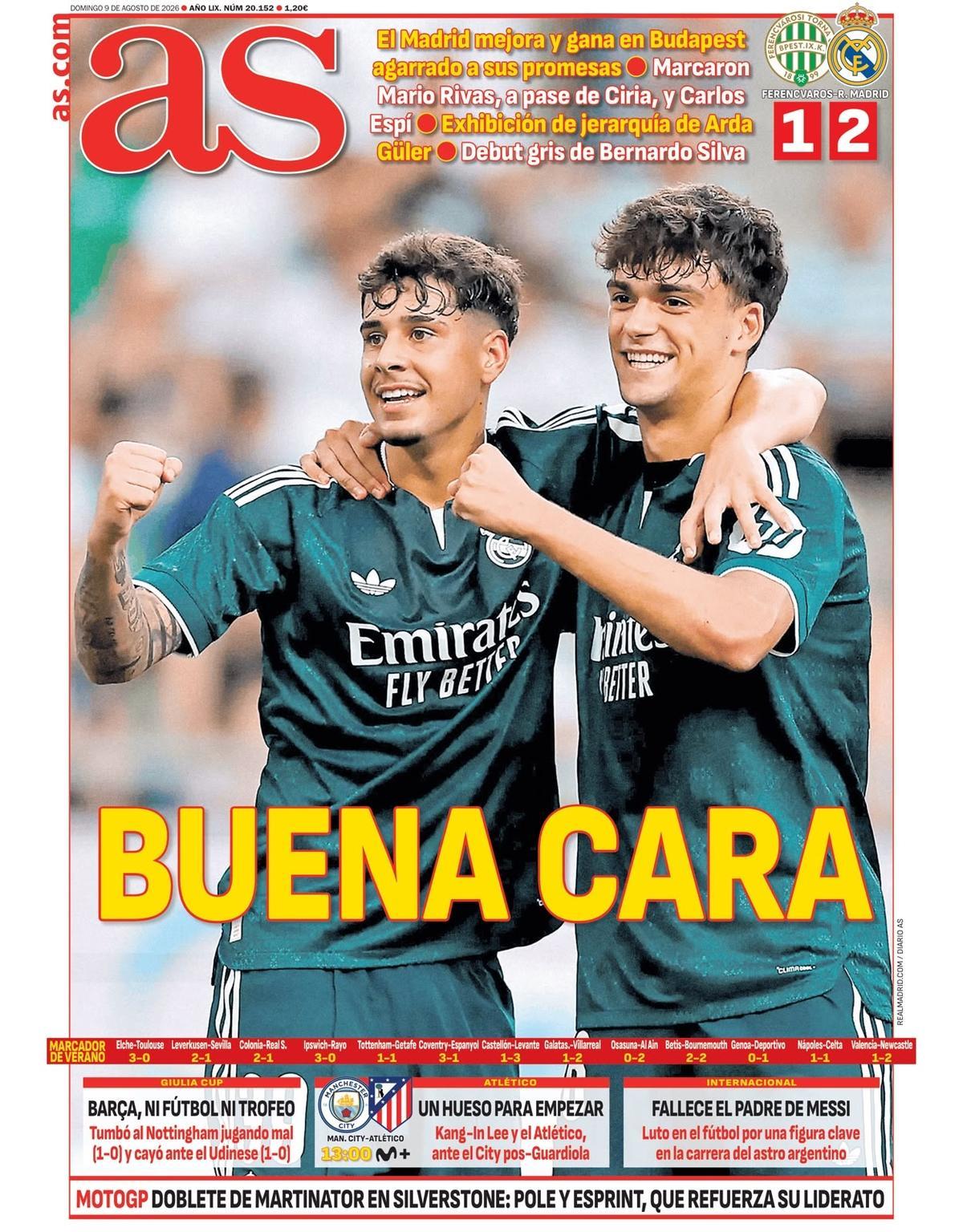 Las imágenes de las portadas de hoy