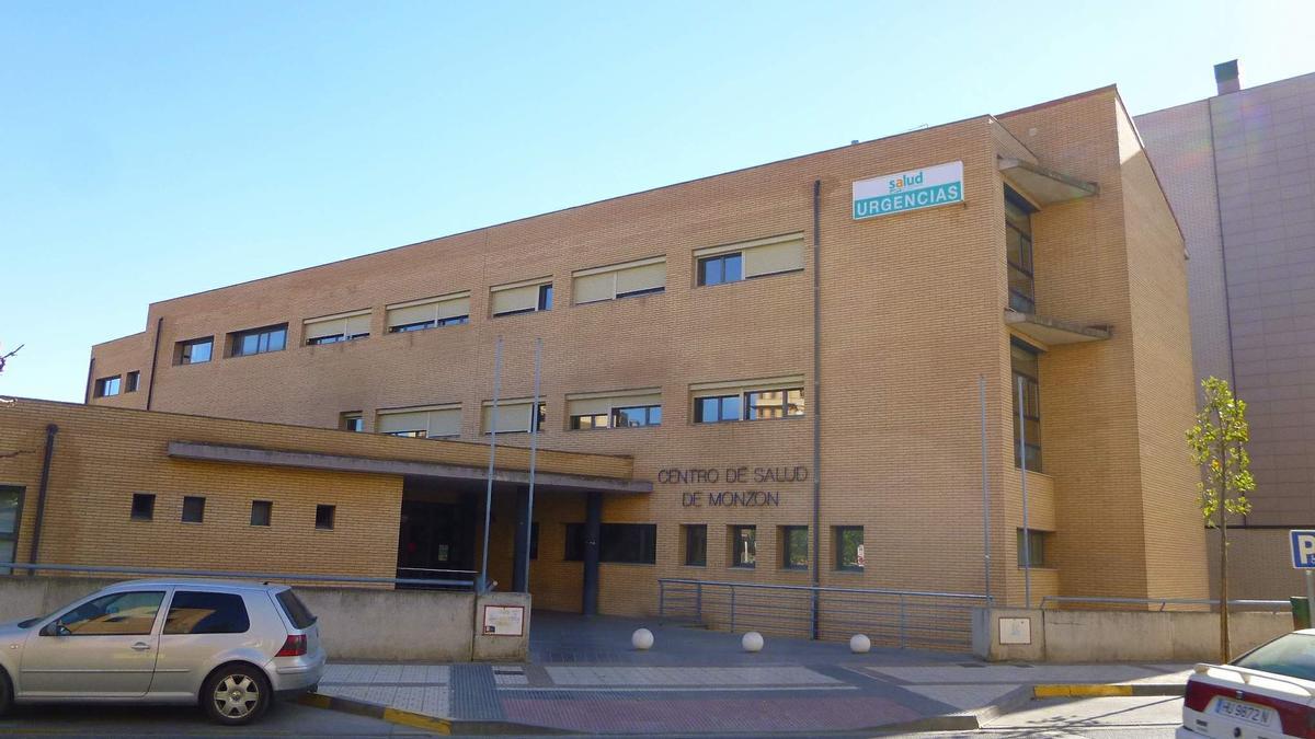 El centro de salud de Monzón.