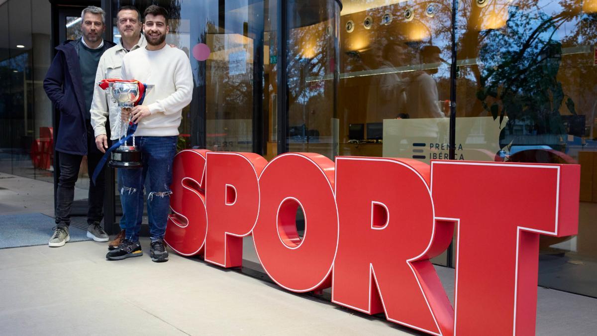 Catela, en SPORT junto a Jordi Torras y Jesús Velasco