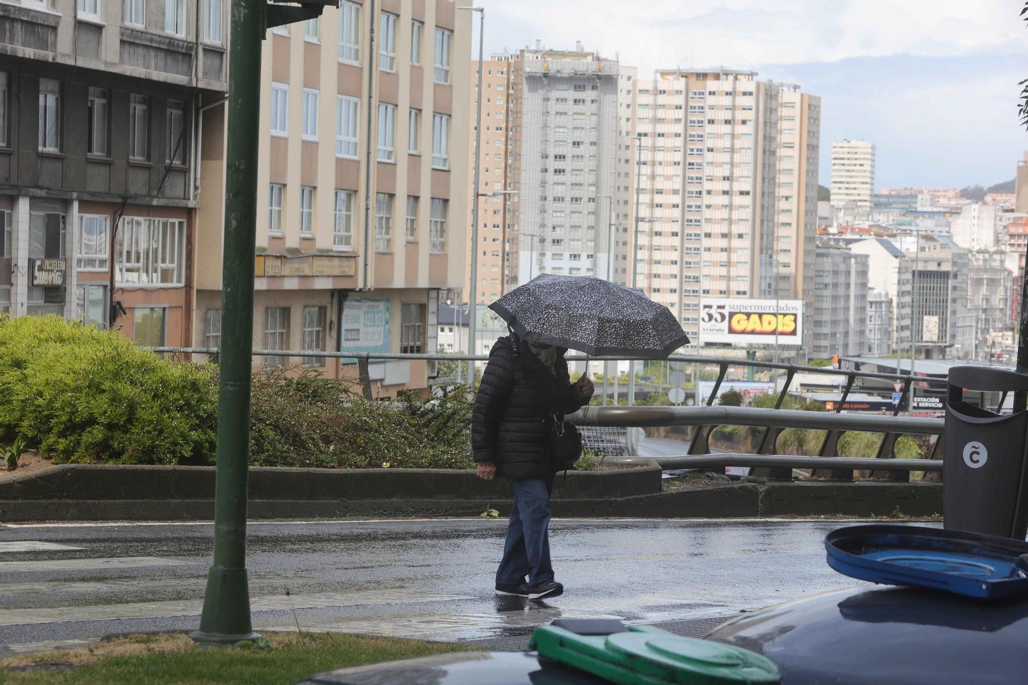 Avisos amarillos hasta el sábado por fuertes vientos y lluvia