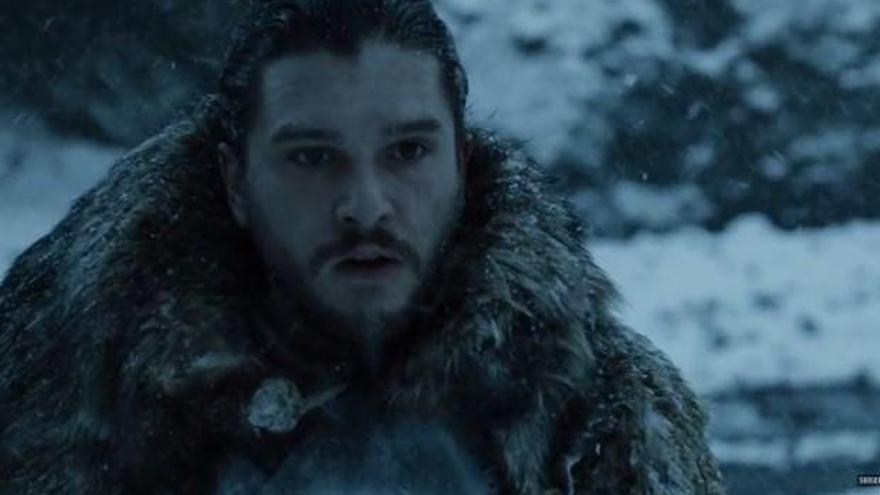 Jon Nieve en el 7x06.