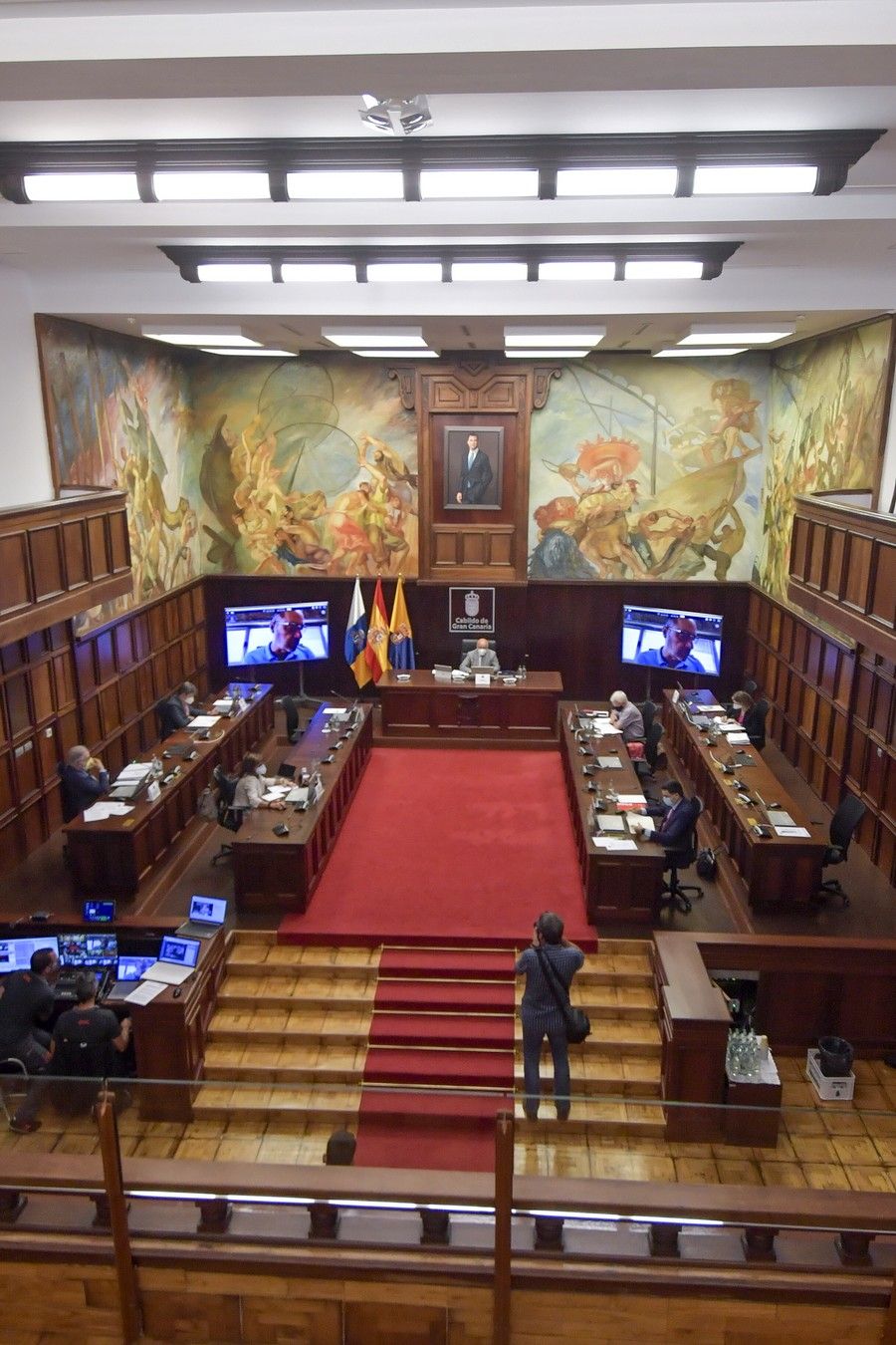 Pleno del Cabildo grancanario (05/07/2021)