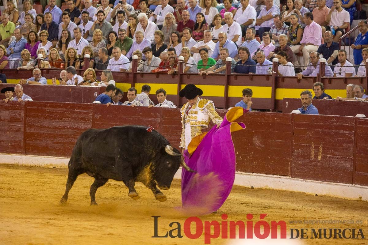 Cuarta corrida de la Feria Taurina de Murcia (Rafaelillo, Fernando Adrián y Jorge Martínez)