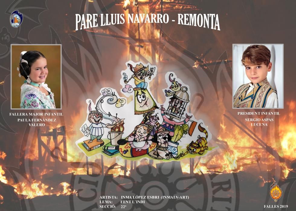 Conoce todos los proyectos de Fallas 2019 en el Marítimo