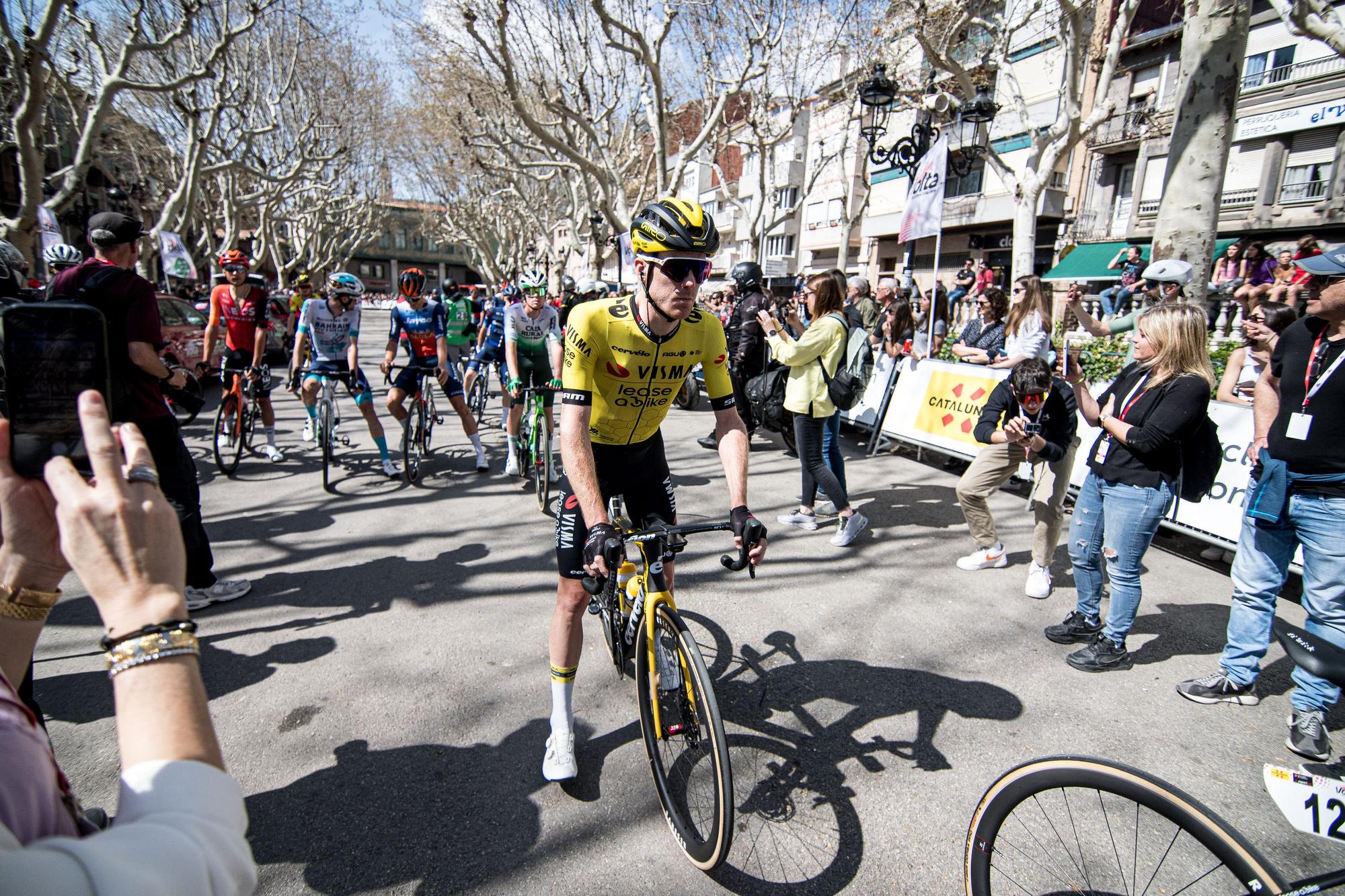 BERGA . PASSEIG DE LA INDUSTRIA . LA VOLTA CATALUNYA . ETAPA 6 BERGA QUERALT