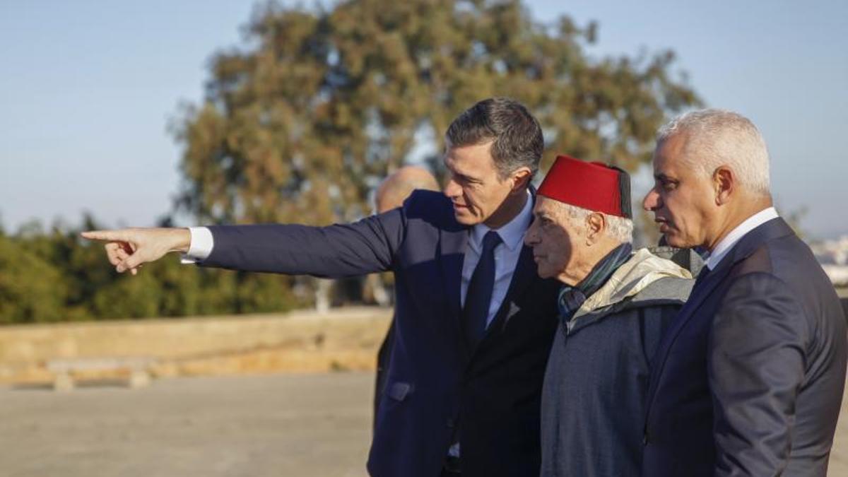 Visita del presidente Pedro Sánchez a Marruecos
