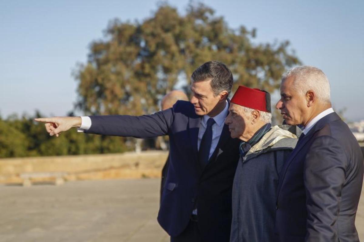 Visita del presidente Pedro Sánchez a Marruecos