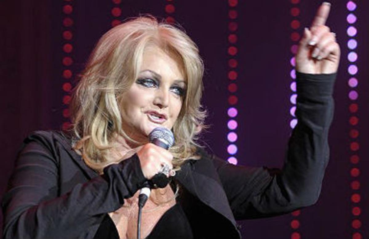 La cantant gal·lesa Bonnie Tyler, que demà actua a Lloret de Mar. La cantant gal·lesa Bonnie Tyler, que demà actua a Lloret de Mar.