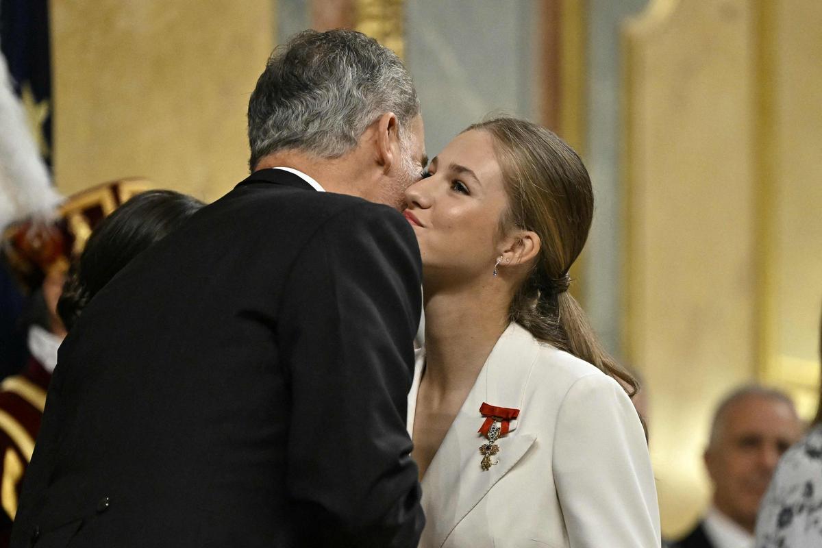 Leonor jura la Constitución en su 18 cumpleaños