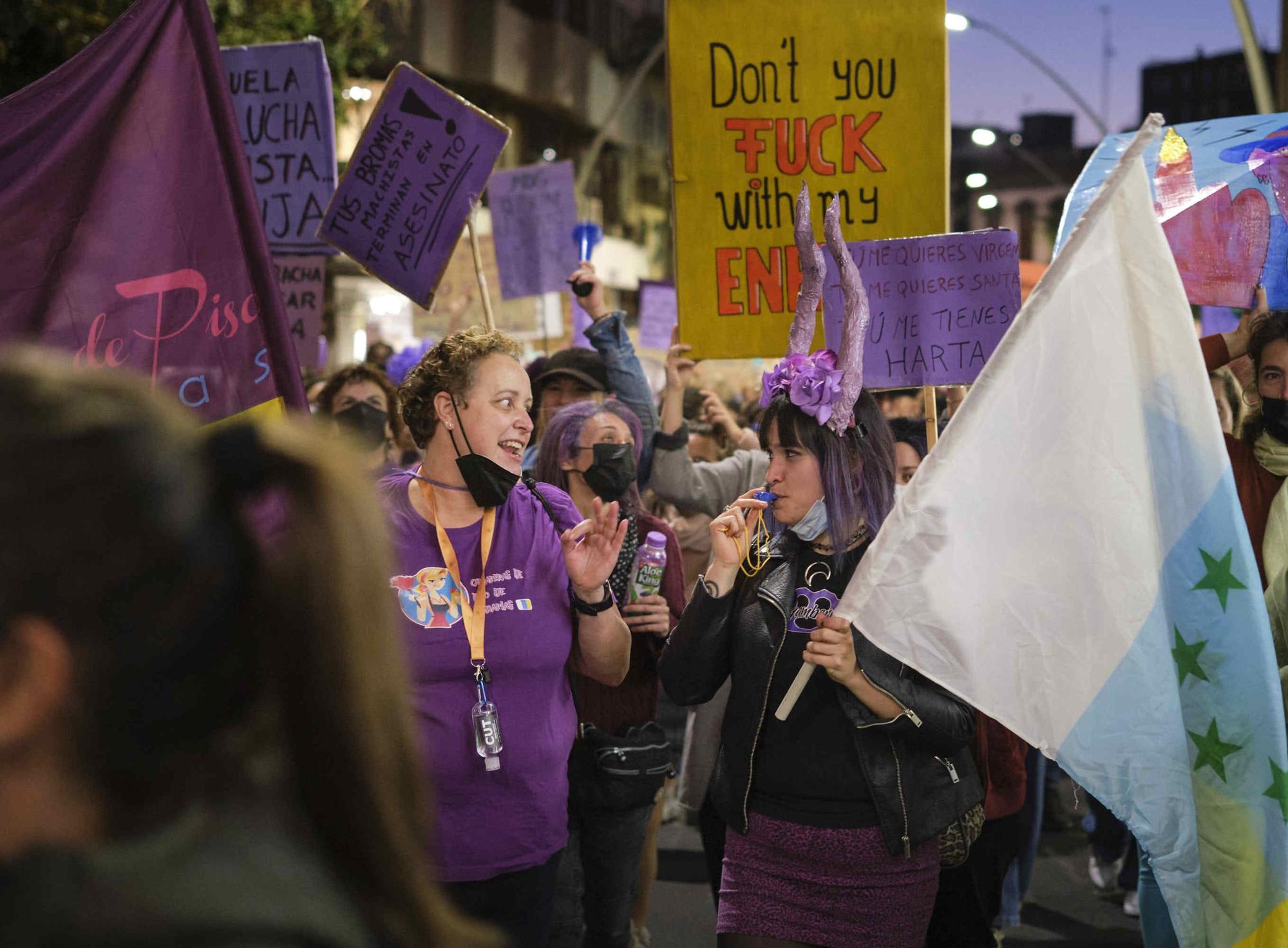 Manifestación Día Internacional de la Mujer.