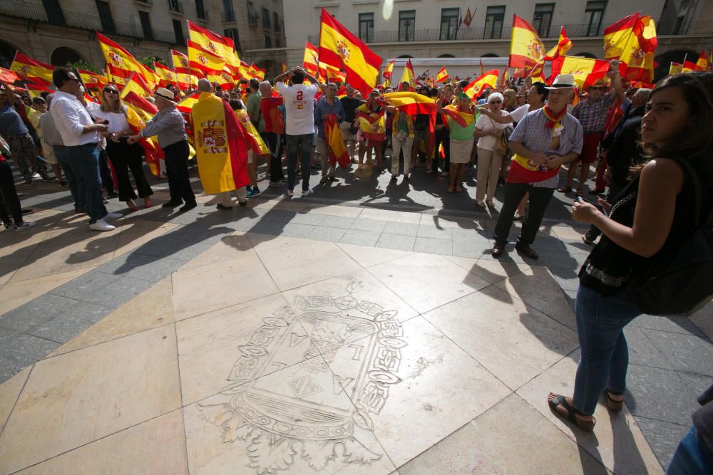 Clamor en Alicante por la unidad de España