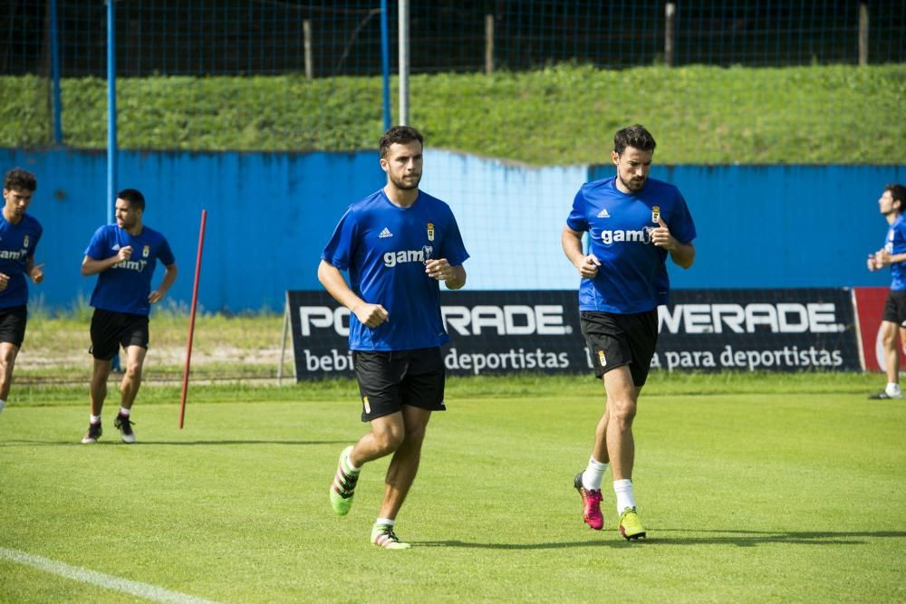 Entrenamiento del Real Oviedo