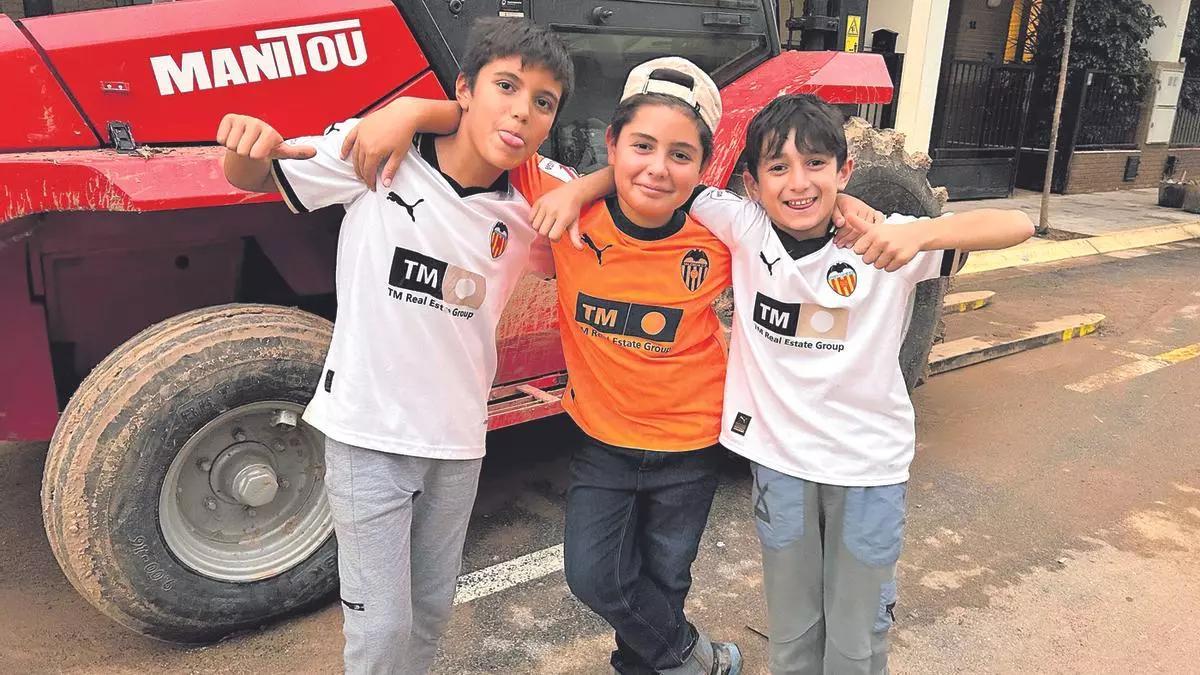 Álvaro, Rober y Alejandro