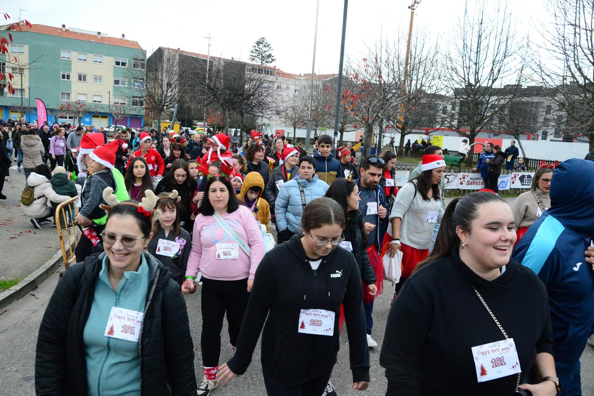 La carrera San Silvestre "Bye bye 2024" de Bueu en imágenes