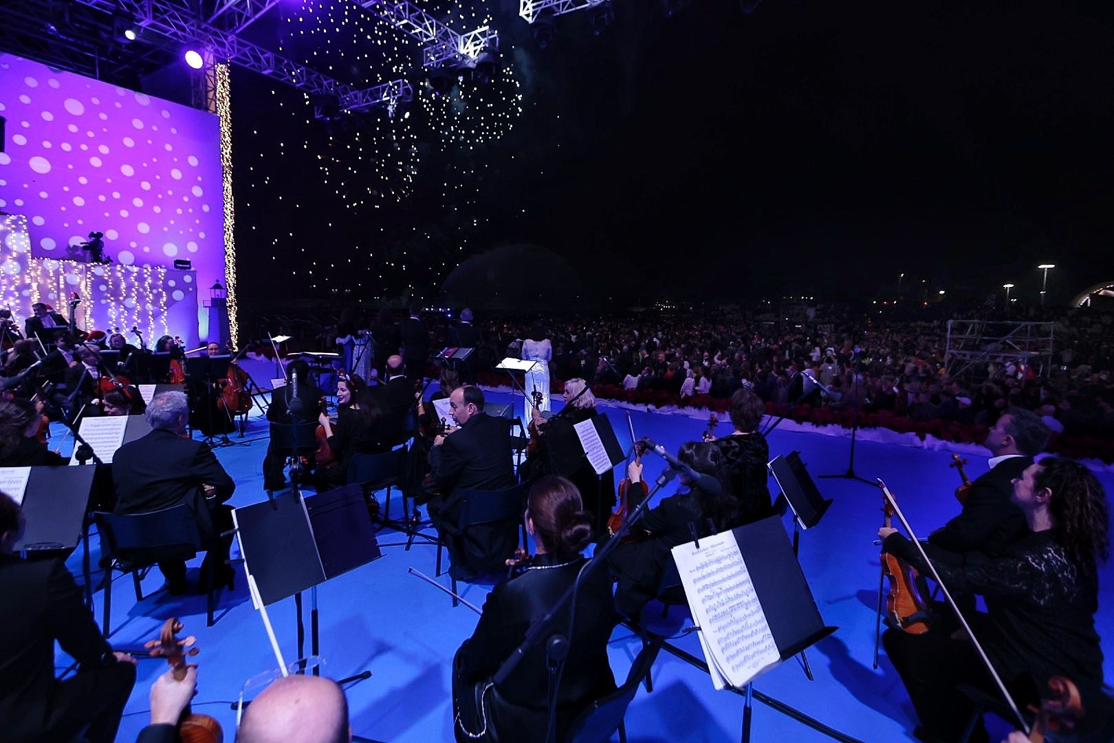 Concierto de Navidad del Puerto de Santa Cruz de Tenerife.