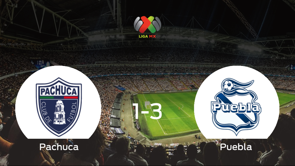 El Puebla se lleva la victoria tras vencer 1-3 al Pachuca