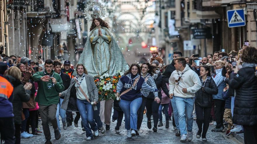 Así ha sido la procesión dels Xiulitets en Alcoy