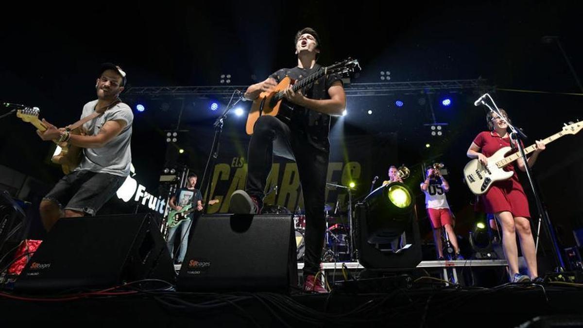 Els Catarres, en el concert de Festa Major de Manresa 2018