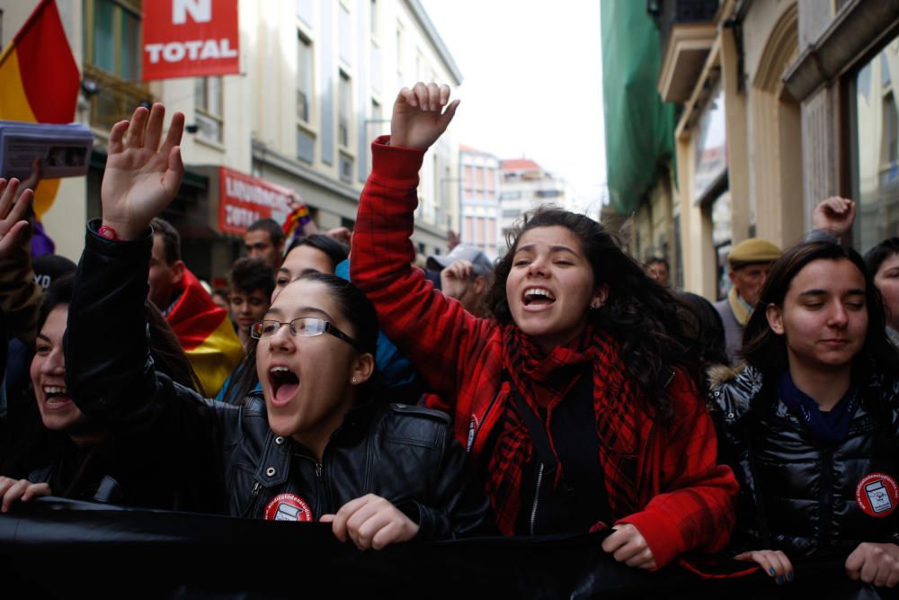 Manifestación de Estudiantes en Zamora
