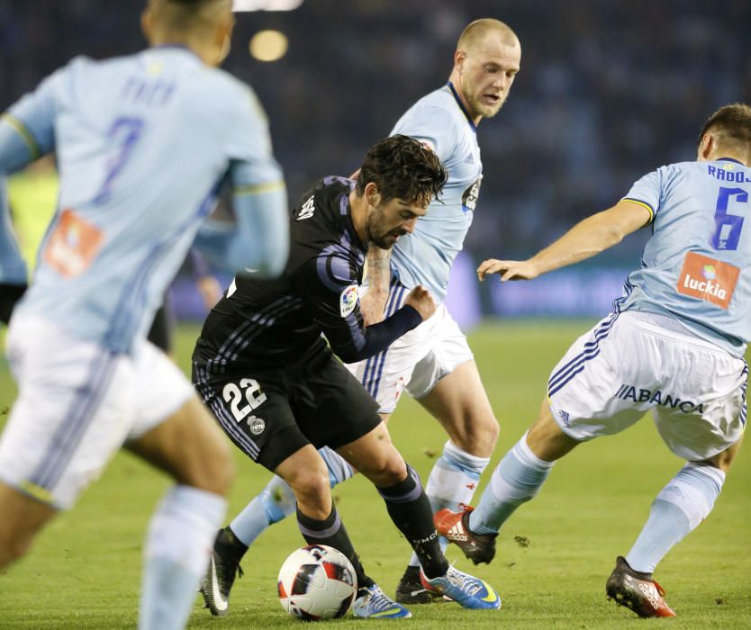 El Celta - Real Madrid, en fotos