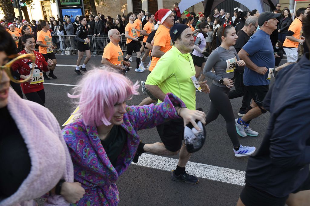 La San Silvestre 2025 en Murcia, en fotografías