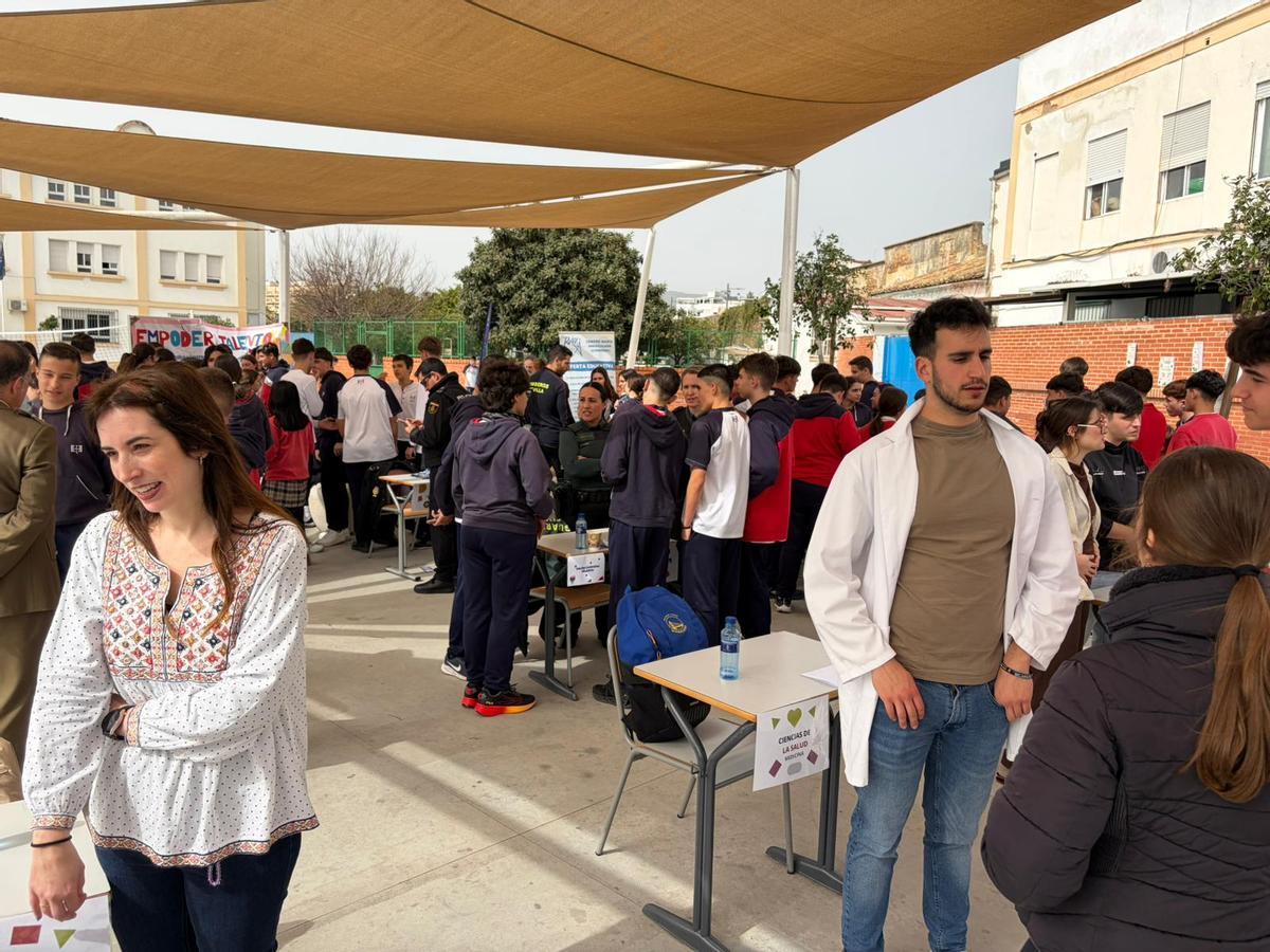 Jornadas de orientacion educativa en el colegio de los trinitarios en marzo de 2026.