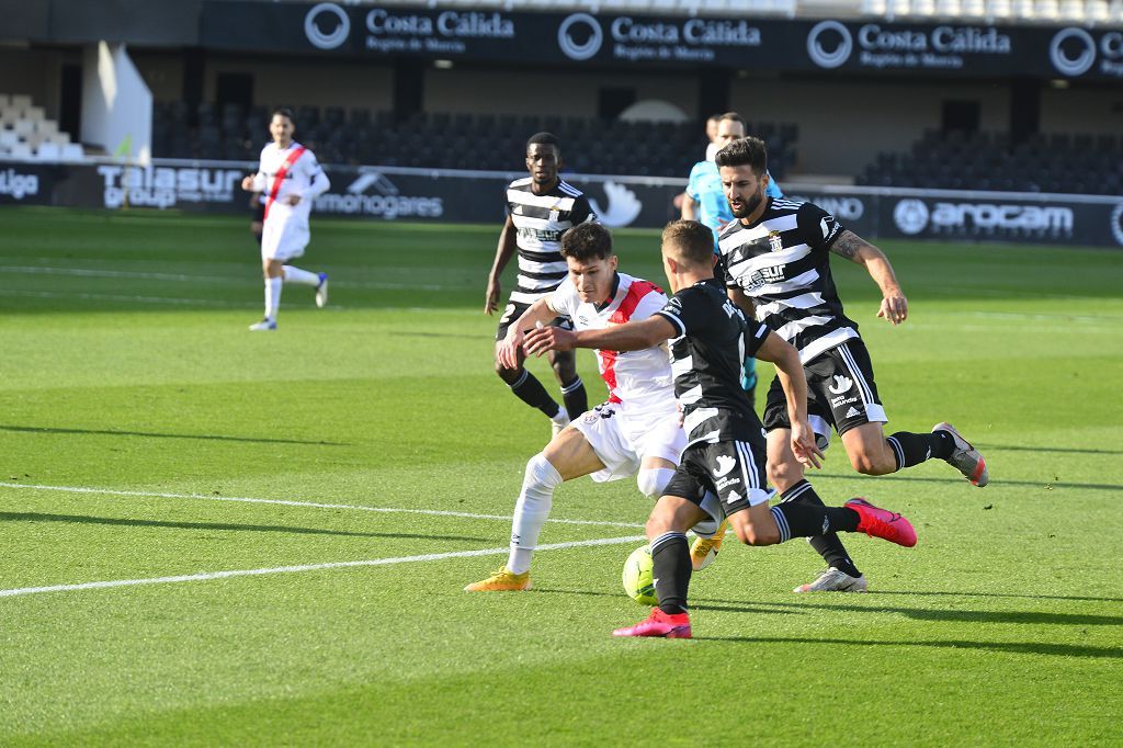 El Cartagena planta cara al Rayo Vallecano