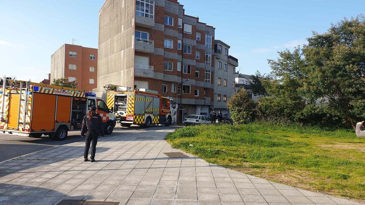 Edificio de Bosque de Desamparados en el que se ha producido la explosión