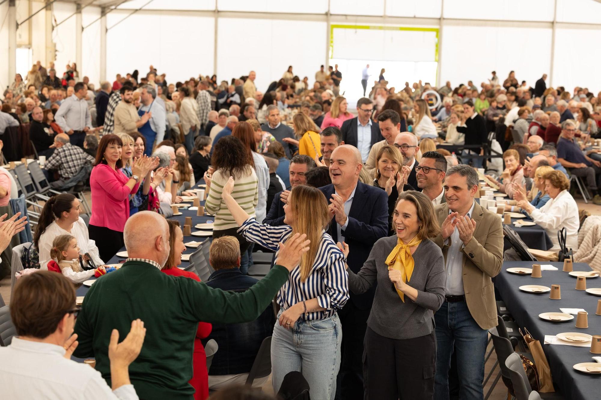 Cuca Gamarra en una acto del PP Ibiza