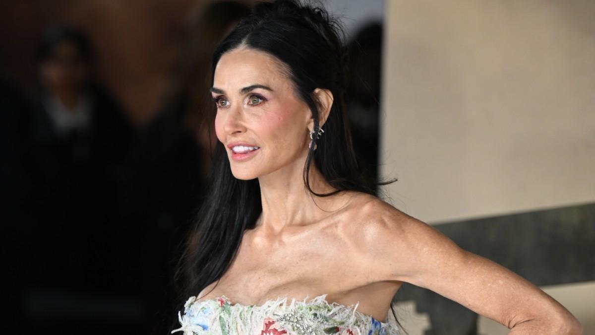 Demi Moore, 63 años y más delgada que nunca