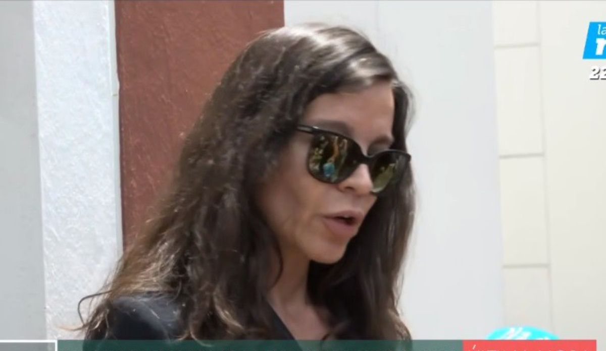 Silvia Bronchalo en una de sus últimas visitas a la prisión de Koh Samui