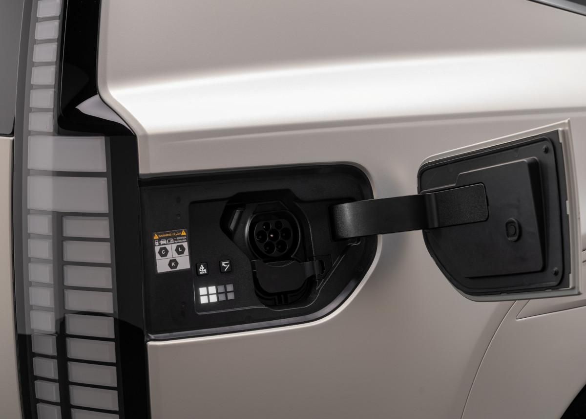 Toma de carga del Hyundai Ioniq 9