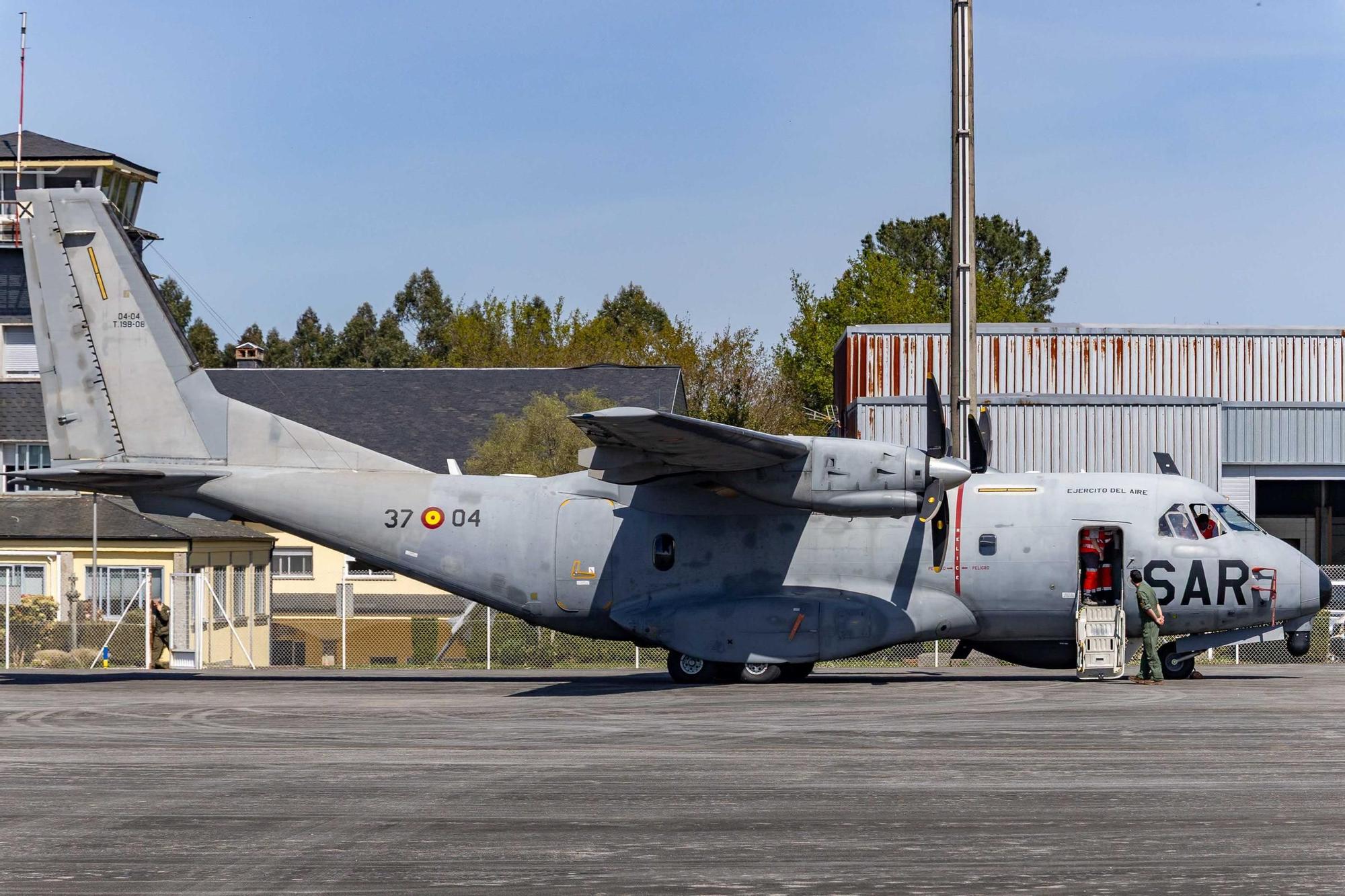 Aeródromo militar de Santiago. Visita a medios aéreos y terrestres en el marco del ejercicio Madrisar Samar 25