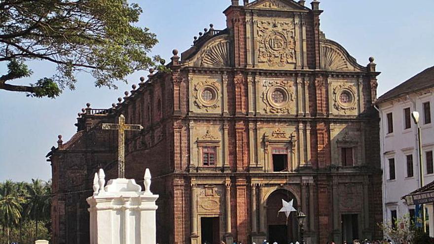 Basílica del Buen Jesús, en Goa, lugar de enterramiento 
de San Francisco Jesús