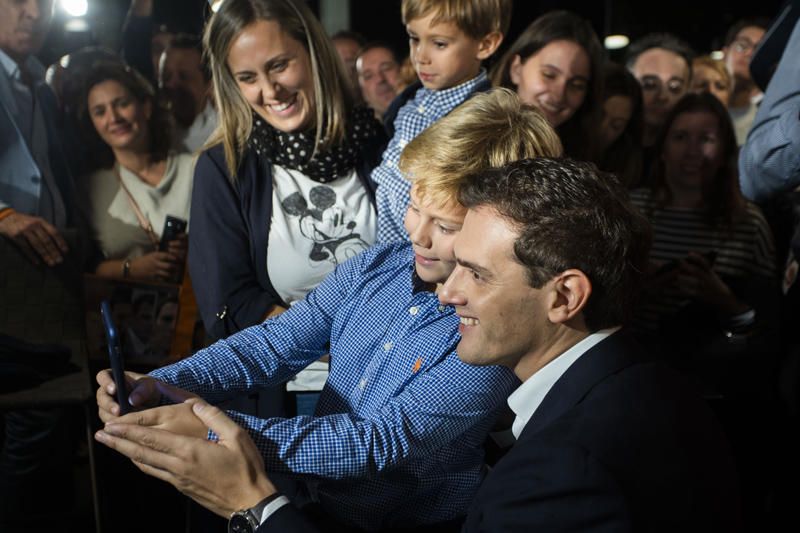 Mitin de Albert Rivera en València